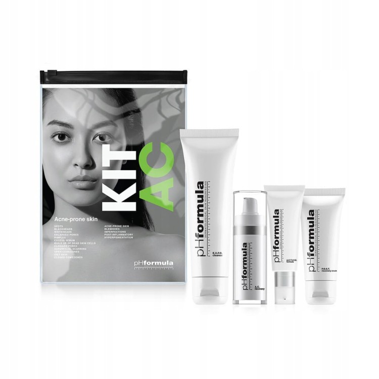 pHformula KIT AC (EXFO Cleanse+ACTIVE formula+AC Recovery+POST Recovery)