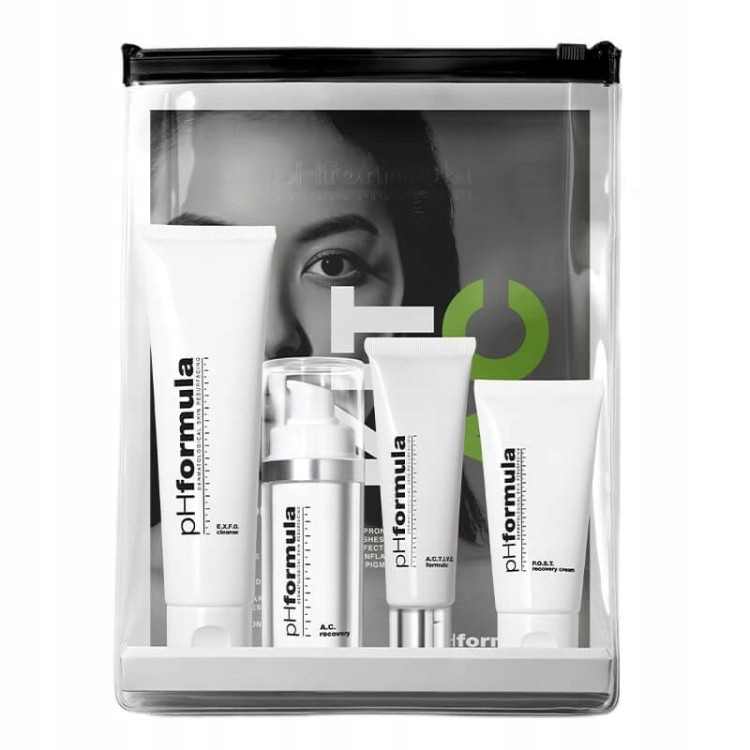 pHformula KIT AC (EXFO Cleanse+ACTIVE formula+AC Recovery+POST Recovery)