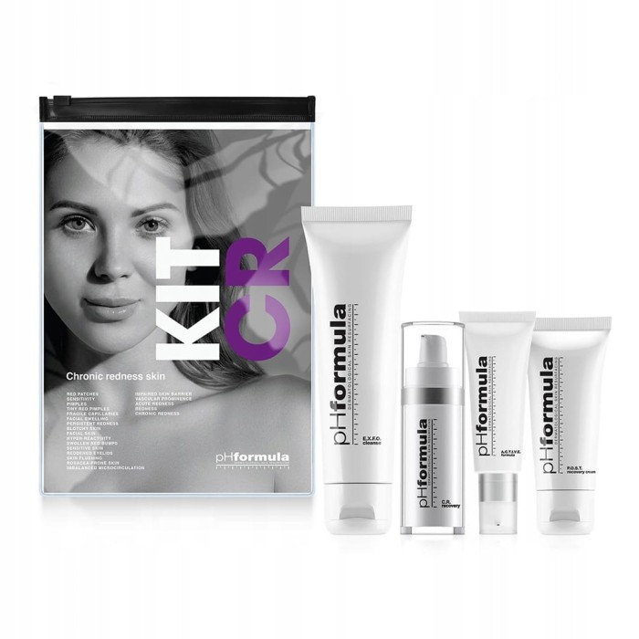 pHformula KIT CR (EXFO Cleanse+ACTIVE formula+CR Recovery+POST Recovery)