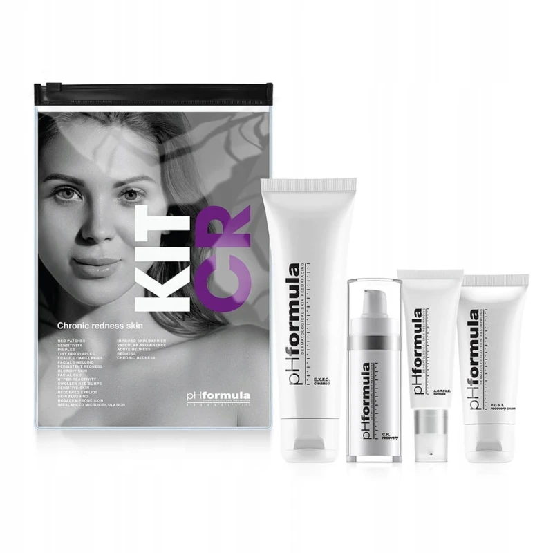 pHformula KIT CR (EXFO Cleanse+ACTIVE formula+CR Recovery+POST Recovery)