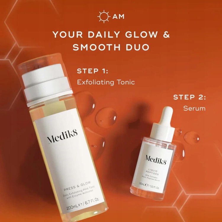 Medik8 Luminous Lift (Liquid Peptides + Press & Glow)