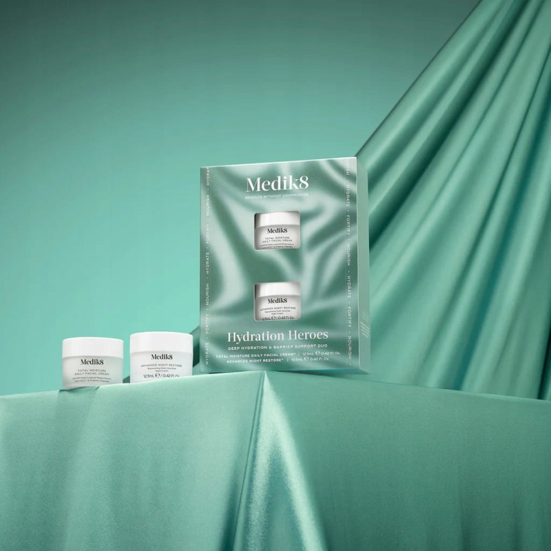 Medik8 Hydration Heroes (Total Moisture Daily Facial Cream + Advanced Night Restore)