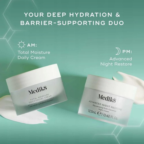 Medik8 Hydration Heroes (Total Moisture Daily Facial Cream + Advanced Night Restore)