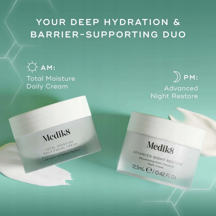 Medik8 Hydration Heroes (Total Moisture Daily Facial Cream + Advanced Night Restore)