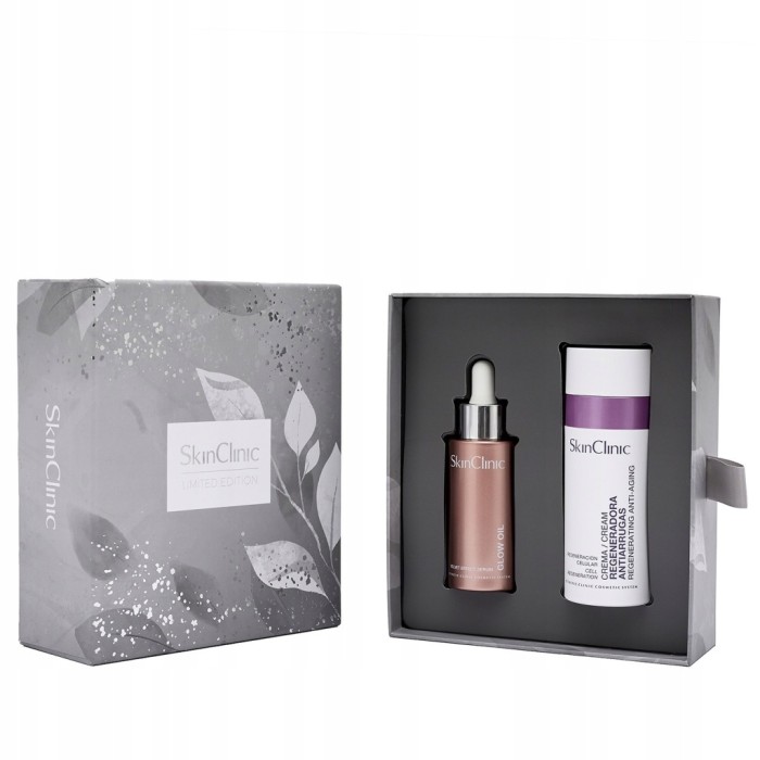 SkinClinic Velvet Effect Skin Pack (Glow Oil + Reg. Anti-Aging Cream)
